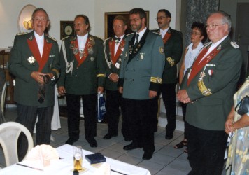 Ordensverleihung 1998 an Franz Gru